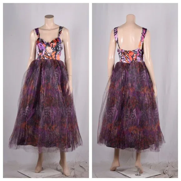 Hutch Anthropologie Shana Dress Tulle Dress - Picture 3 of 6